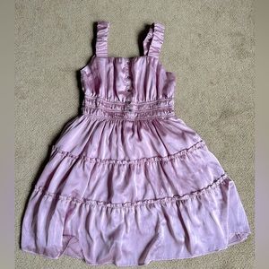 Pink frilly dress